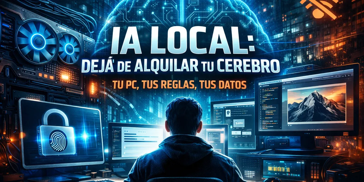 IA local: dejá de alquilar tu cerebro